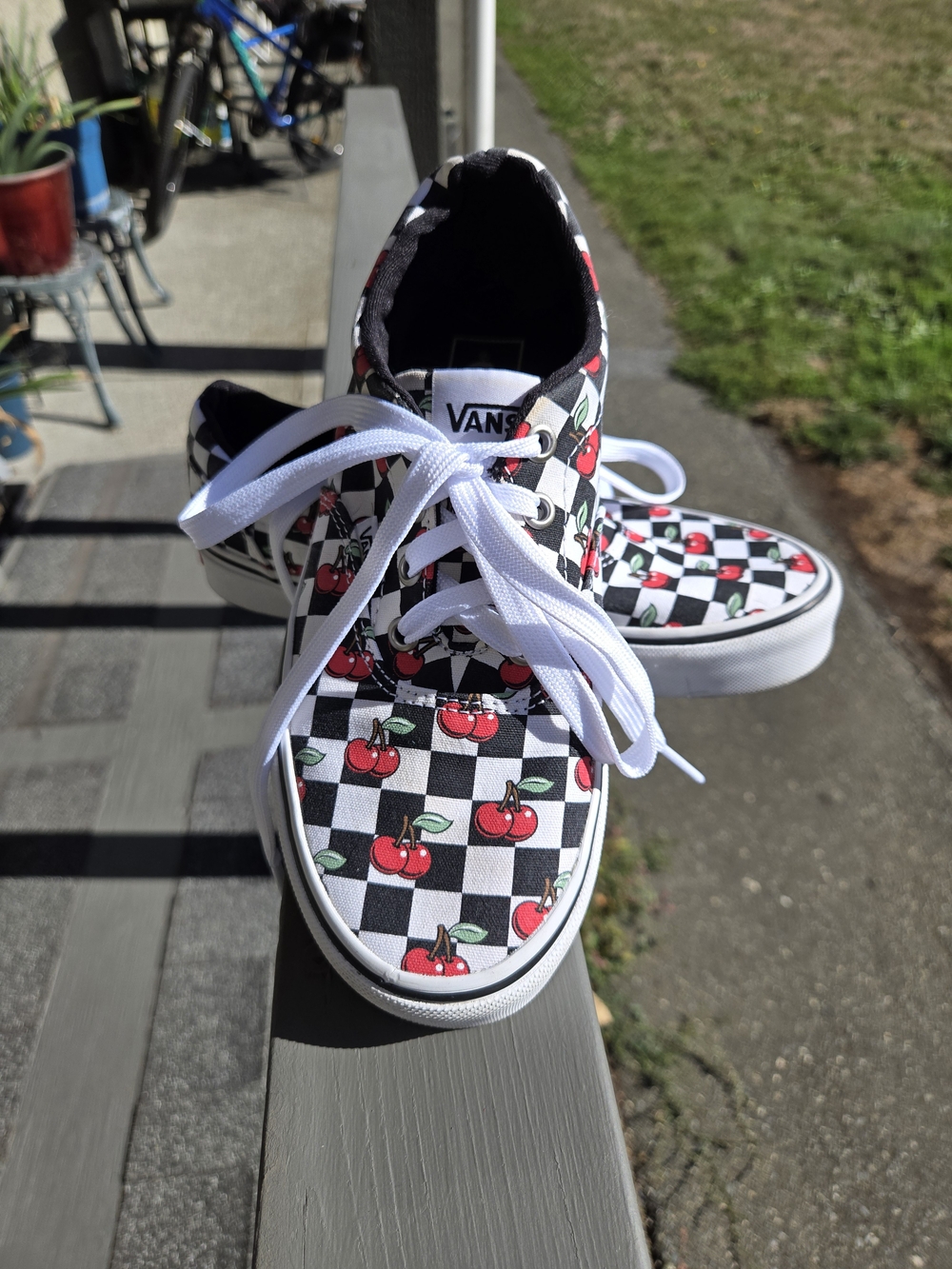 Vans Doheny Cherry Checkerboard Sneaker